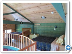 The Lodge - Loft Sleeping Area